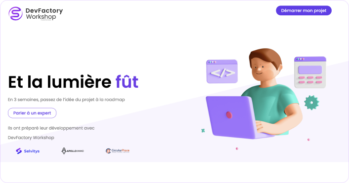 Beneficiez des avantages de DevFactory Workshop